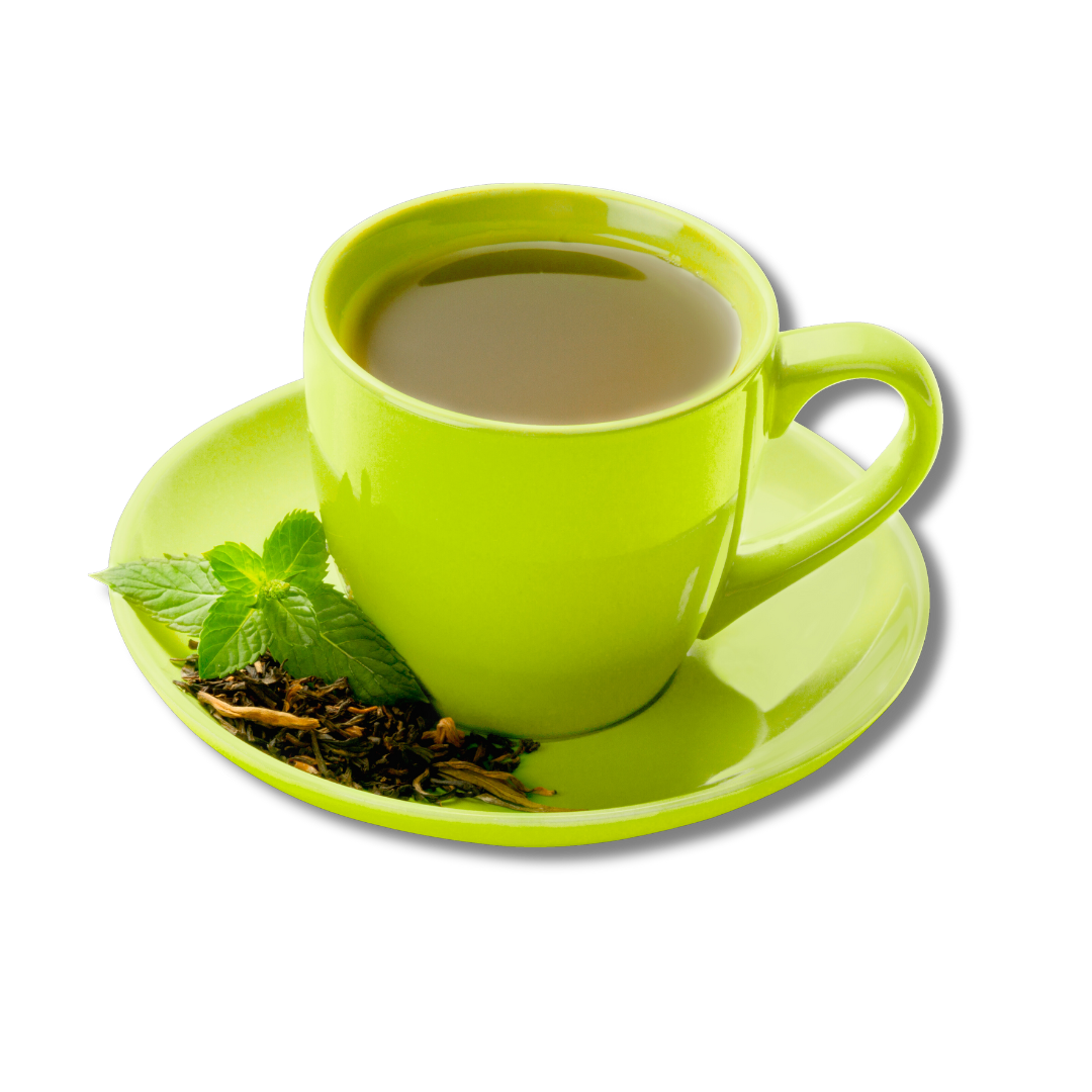 Té verde con menta