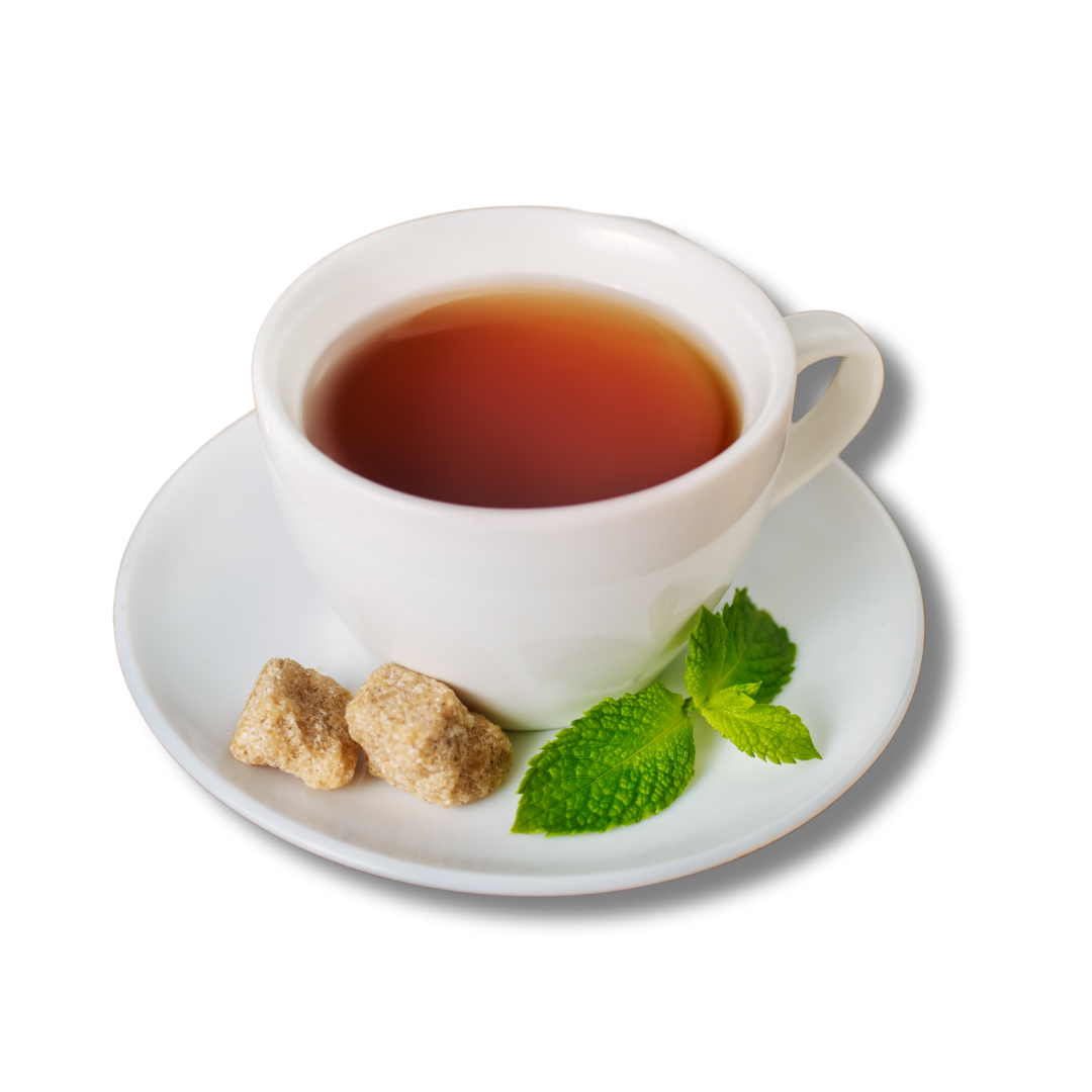 Té negro con menta